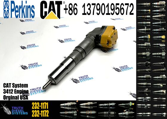 Truck Engine Parts Common Rail Disesl Fuel Injector 232-1171 10R-1267 2321171 10R1267 for 3412E