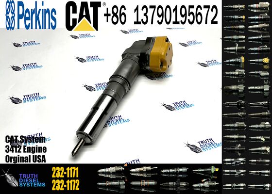 Truck Engine Parts Common Rail Disesl Fuel Injector 232-1171 10R-1267 2321171 10R1267 for 3412E
