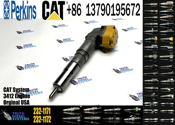 Truck Engine Parts Common Rail Disesl Fuel Injector 232-1171 10R-1267 2321171 10R1267 for 3412E