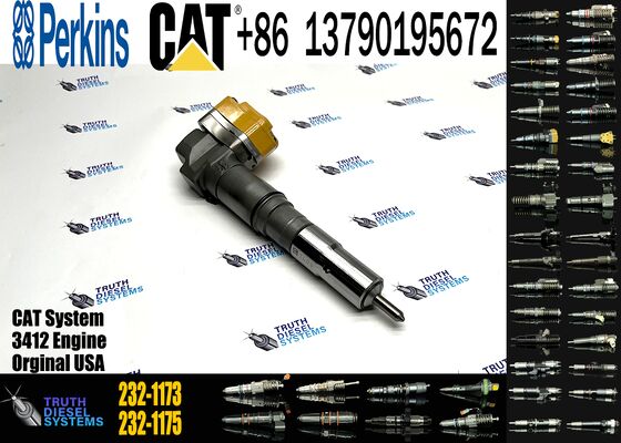 Fuel Injectors 232-1175 10R-1271 232-1173 10R-1269 Fuel Injector for Ccaterpillar 3408E 3412 3412E G3412 Engine Accessories
