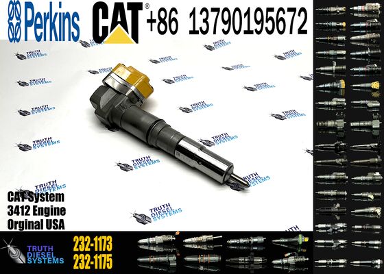 Fuel Injectors 232-1175 10R-1271 232-1173 10R-1269 Fuel Injector for Ccaterpillar 3408E 3412 3412E G3412 Engine Accessories