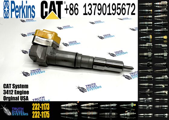 Fuel Injectors 232-1175 10R-1271 232-1173 10R-1269 Fuel Injector for Ccaterpillar 3408E 3412 3412E G3412 Engine Accessories