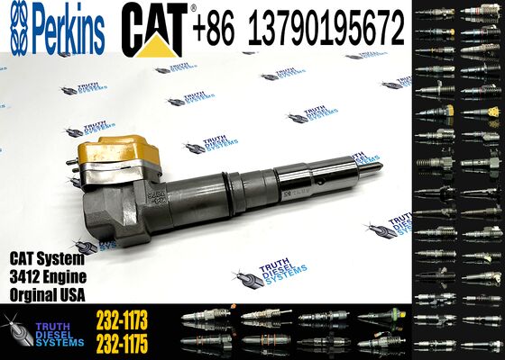 Fuel Injectors 232-1175 10R-1271 232-1173 10R-1269 Fuel Injector for Ccaterpillar 3408E 3412 3412E G3412 Engine Accessories