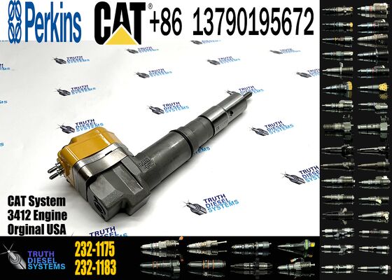Fuel Injectors 232-1175 10R-1271 232-1173 10R-1269 Fuel Injector for Ccaterpillar 3408E 3412 3412E G3412 Engine Accessories
