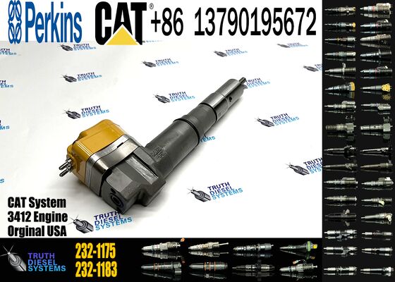 Fuel Injectors 232-1175 10R-1271 232-1173 10R-1269 Fuel Injector for Ccaterpillar 3408E 3412 3412E G3412 Engine Accessories