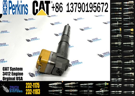 Fuel Injectors 232-1175 10R-1271 232-1173 10R-1269 Fuel Injector for Ccaterpillar 3408E 3412 3412E G3412 Engine Accessories
