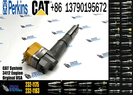 Fuel Injectors 232-1175 10R-1271 232-1173 10R-1269 Fuel Injector for Ccaterpillar 3408E 3412 3412E G3412 Engine Accessories