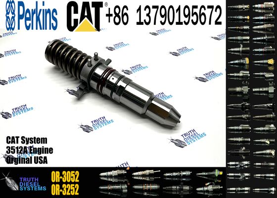 For CAT 3508 3512 3516 Diesel Fuel Injector 7E-6408 Injection Valves 0R-3052 Product Category Engine Components