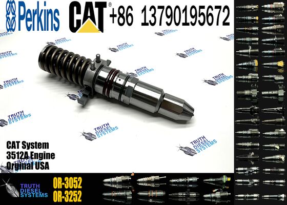 For CAT 3508 3512 3516 Diesel Fuel Injector 7E-6408 Injection Valves 0R-3052 Product Category Engine Components
