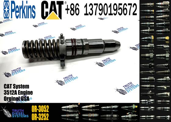 For CAT 3508 3512 3516 Diesel Fuel Injector 7E-6408 Injection Valves 0R-3052 Product Category Engine Components