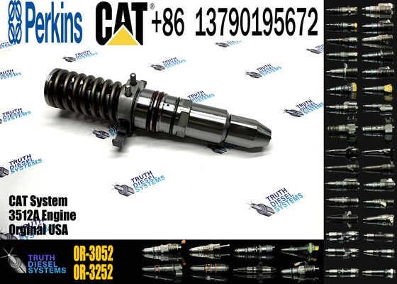 For CAT 3508 3512 3516 Diesel Fuel Injector 7E-6408 Injection Valves 0R-3052 Product Category Engine Components