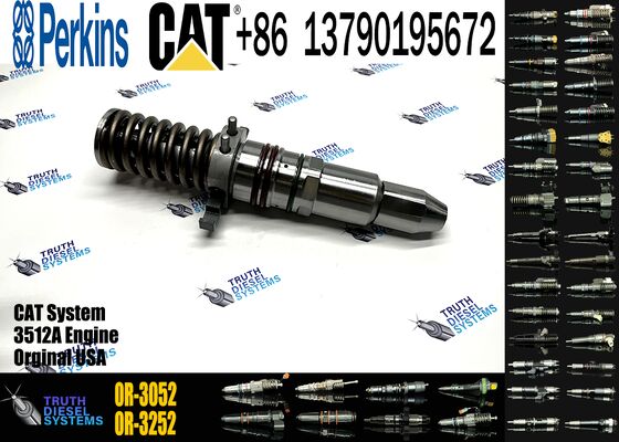 For CAT 3508 3512 3516 Diesel Fuel Injector 7E-6408 Injection Valves 0R-3052 Product Category Engine Components