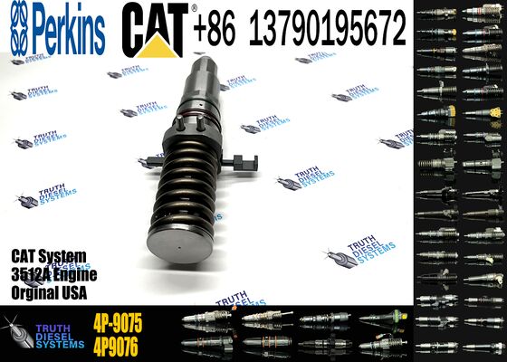Common Rail Diesel Fuel Injector 4P-9077 4P-9076 4P-9075 for Ccaterpillar CAT 3508 3512 3516 Engine Injectors 4P9077