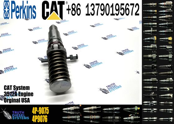 Common Rail Diesel Fuel Injector 4P-9077 4P-9076 4P-9075 for Ccaterpillar CAT 3508 3512 3516 Engine Injectors 4P9077