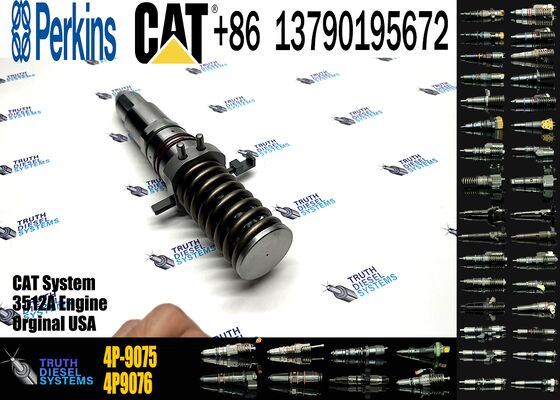 Common Rail Diesel Fuel Injector 4P-9077 4P-9076 4P-9075 for Ccaterpillar CAT 3508 3512 3516 Engine Injectors 4P9077