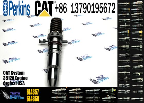 3512 E3512 Fuel Injector Assembly 4P9075 4P9076 7E6408 4P9077 9Y3773 7C4148 6L4357 6L4355 6L4360