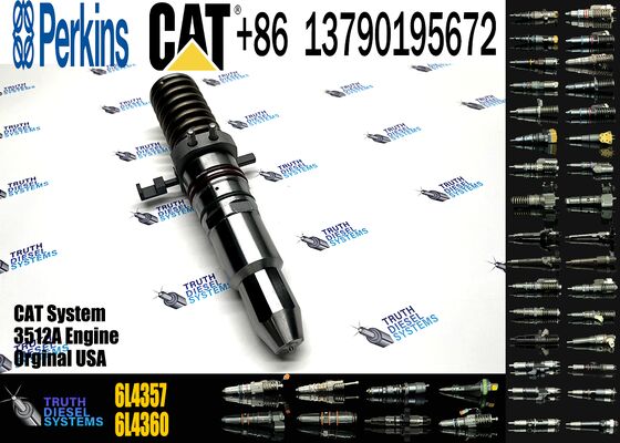 3512 E3512 Fuel Injector Assembly 4P9075 4P9076 7E6408 4P9077 9Y3773 7C4148 6L4357 6L4355 6L4360