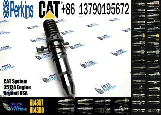 3512 E3512 Fuel Injector Assembly 4P9075 4P9076 7E6408 4P9077 9Y3773 7C4148 6L4357 6L4355 6L4360