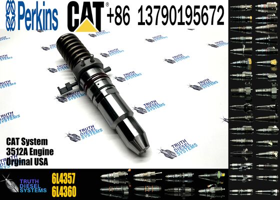 3512 E3512 Fuel Injector Assembly 4P9075 4P9076 7E6408 4P9077 9Y3773 7C4148 6L4357 6L4355 6L4360