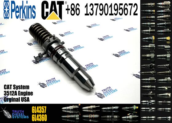 3512 E3512 Fuel Injector Assembly 4P9075 4P9076 7E6408 4P9077 9Y3773 7C4148 6L4357 6L4355 6L4360