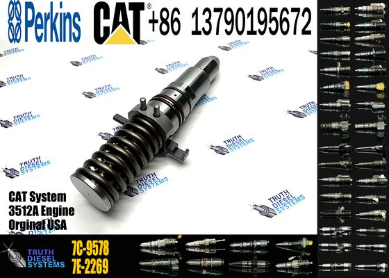 Best-selling Model Common Rail Diesel Injector 0R-2923 4P-9076 7C-9578 for CAT 3508 3512 3516 Engine Truck Engine Parts