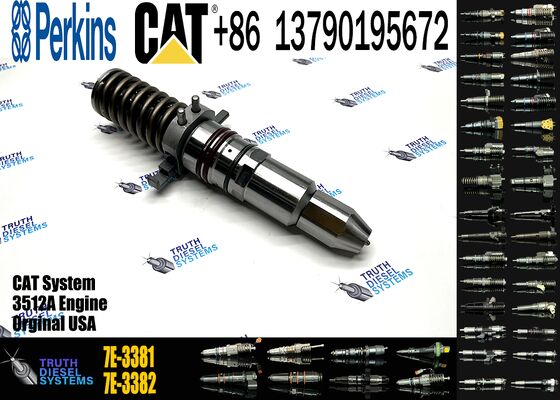 3512A Diesel Engine Fuel Injector Parts 7C-9578 10R3053 7E-3381 9Y-0052 4w-3563 for for Construction Machinery 6