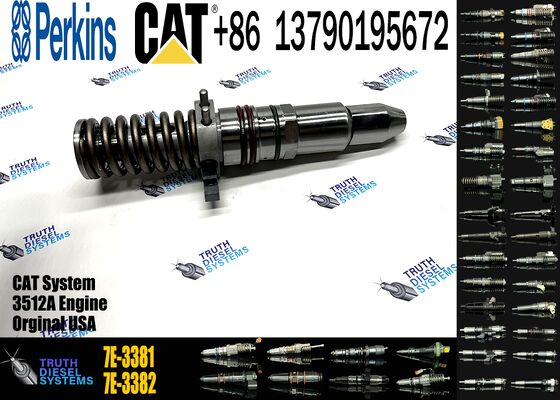 3512A Diesel Engine Fuel Injector Parts 7C-9578 10R3053 7E-3381 9Y-0052 4w-3563 for for Construction Machinery 6