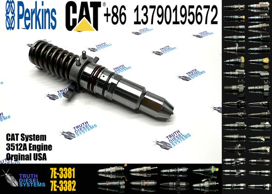 3512A Diesel Engine Fuel Injector Parts 7C-9578 10R3053 7E-3381 9Y-0052 4w-3563 for for Construction Machinery 6