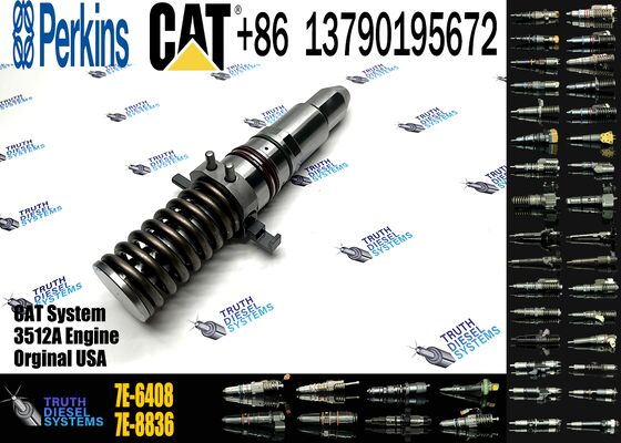 High Quality Excavator Common Rail Fuel Injector 7E6408 7E-6408 Fuel Injector for Ccaterpillar 3508 3512 3516 Generator