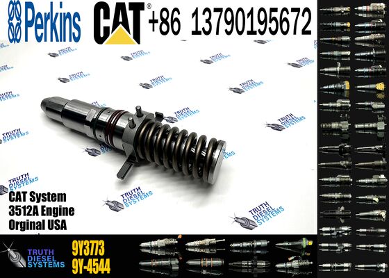 Fuel Injector 9Y3773 9Y-3773 0R2923 Common Rail Fuel Injector Construction Machinery Excavator Parts for 3508 3512 3516 Engine