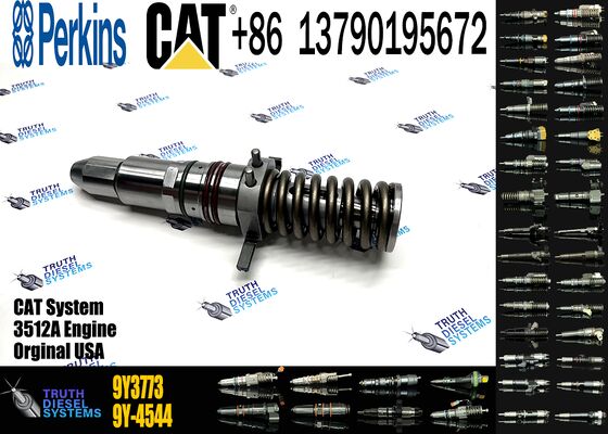 Fuel Injector 9Y3773 9Y-3773 0R2923 Common Rail Fuel Injector Construction Machinery Excavator Parts for 3508 3512 3516 Engine