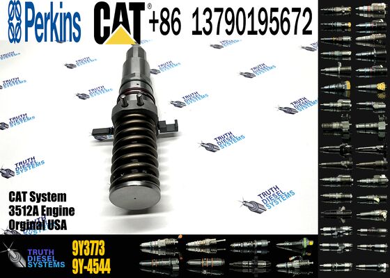 Fuel Injector 9Y3773 9Y-3773 0R2923 Common Rail Fuel Injector Construction Machinery Excavator Parts for 3508 3512 3516 Engine