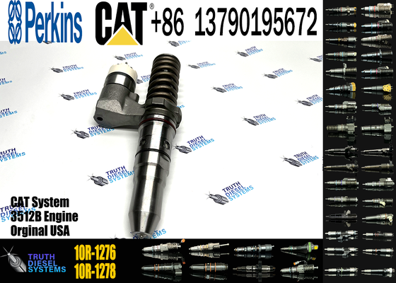 Excavator Parts 392-0215 Fuel Injector 3920215 10r-1276 10r1276 for Cat 3508b 3512b 3516b3512c 3516c Series