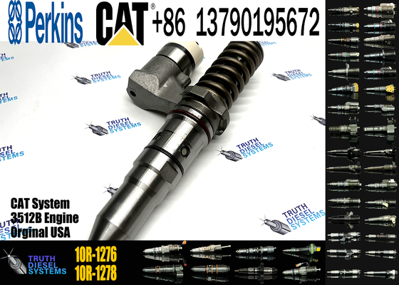 Excavator Parts 392-0215 Fuel Injector 3920215 10r-1276 10r1276 for Cat 3508b 3512b 3516b3512c 3516c Series