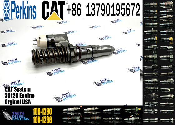 Common Rail Fuel Injector 250-1308 2501308 Injector Assembly 10R-1280 for erpillar 3508 3512 3516 3524 Diesel Engine