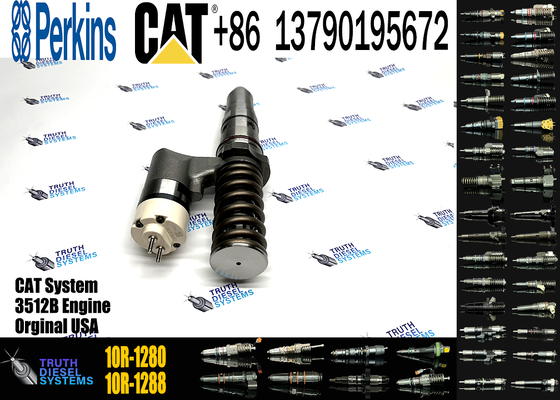 Common Rail Fuel Injector 250-1308 2501308 Injector Assembly 10R-1280 for erpillar 3508 3512 3516 3524 Diesel Engine
