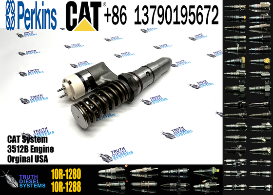 Common Rail Fuel Injector 250-1308 2501308 Injector Assembly 10R-1280 for erpillar 3508 3512 3516 3524 Diesel Engine