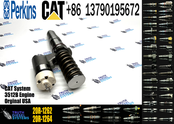 Diesel Fuel Injector 20R-1262 20R1262 for Ccaterpillar CAT 994D 3500 3512 3508B 3516 3516B Engine