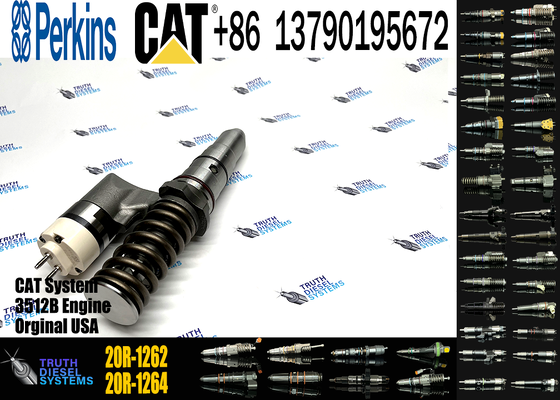 Diesel Fuel Injector 20R-1262 20R1262 for Ccaterpillar CAT 994D 3500 3512 3508B 3516 3516B Engine