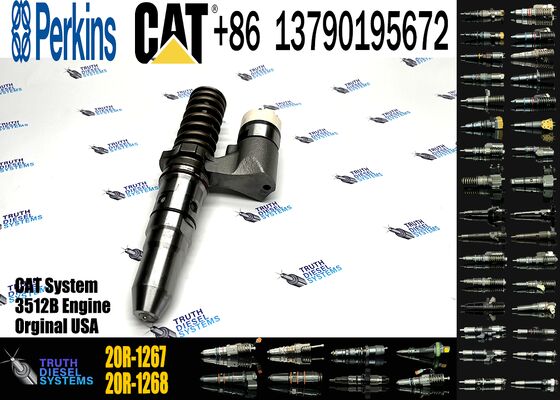 Common Rail Fuel Injector 392-0203 20R-1267 for C-AT 994D Injector 3920203 20R1267 for Diesel Engine Parts