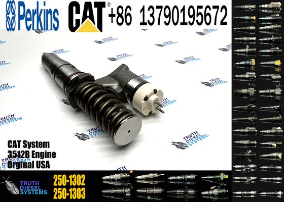 Wholesale High-performance Fuel Components Fuel Injector 250-1302 250-1304 250-1311 BEBE4B10102 BEBE4B17103 for CAT 3512C Engine