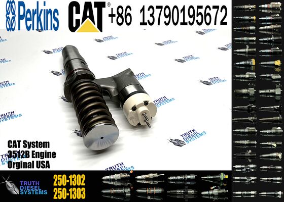 Wholesale High-performance Fuel Components Fuel Injector 250-1302 250-1304 250-1311 BEBE4B10102 BEBE4B17103 for CAT 3512C Engine