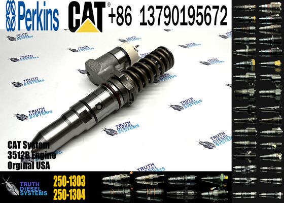 Excavator Engine Fuel Injector 249-0707 249-0708 2490708 249-0712 249-0713 249-0746 250-1302 250-1303 250-1304 250-1306