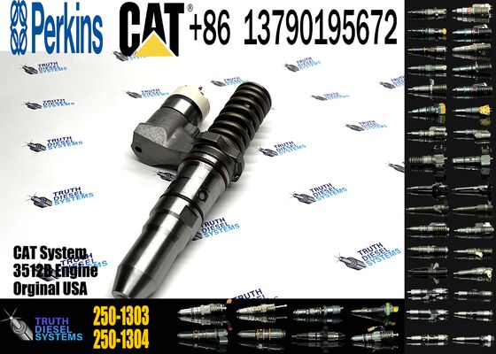 Excavator Engine Fuel Injector 249-0707 249-0708 2490708 249-0712 249-0713 249-0746 250-1302 250-1303 250-1304 250-1306