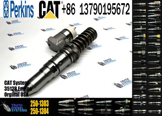 Excavator Engine Fuel Injector 249-0707 249-0708 2490708 249-0712 249-0713 249-0746 250-1302 250-1303 250-1304 250-1306