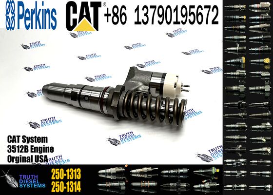 Genuine 10R1285 Fuel Injector Nozzle 376-0509 250-1313 for CAT3516B 789C 793C 793D Construction Machinery Parts