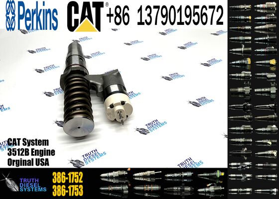 Diesel Fuel Injector 392-0201/0200/0202 386-1752 for Ccaterpillar Engine for CAT Industrial 3516B/3512B Injection Valves Product