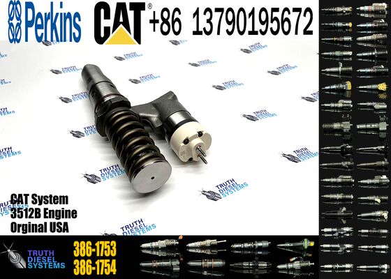 C3500B Injector Excavator Engine Injectors 386-1752 386-1753