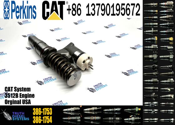 C3500B Injector Excavator Engine Injectors 386-1752 386-1753