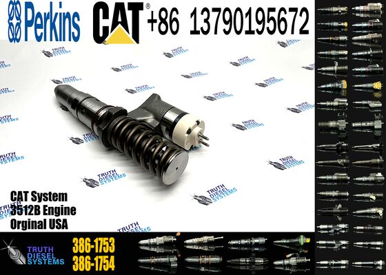 C3500B Injector Excavator Engine Injectors 386-1752 386-1753